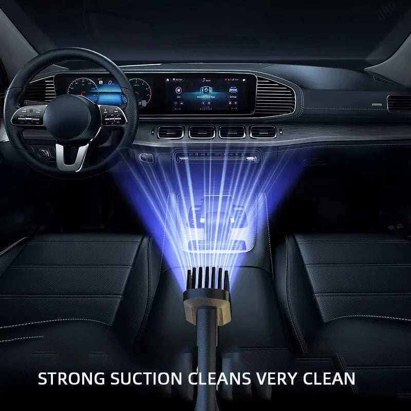 Cordless Car Vacuum Cleaner USB Rechargeable 120W Suction