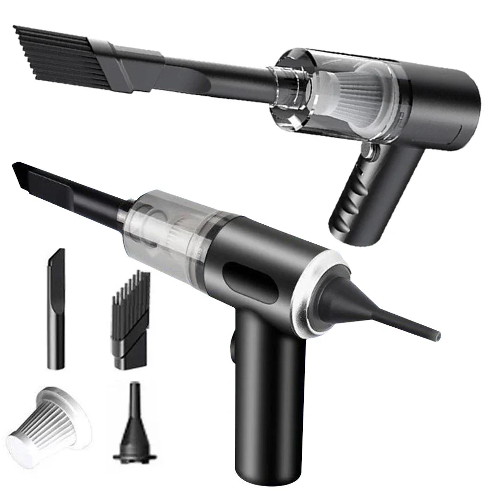 Cordless Handheld Car Vacuum Cleaner – 120W Strong Suction