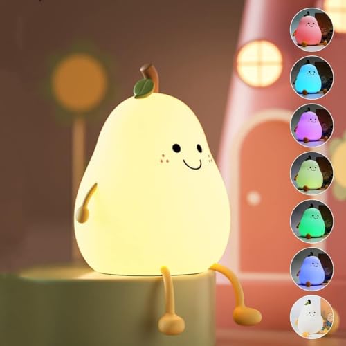 White- Pear Lamp Color Galaxy Star Projector Night Light – 360° Nebula Lamp