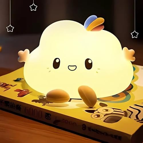 White- Cloud Lamp Color Galaxy Star Projector Night Light – 360° Nebula Lamp