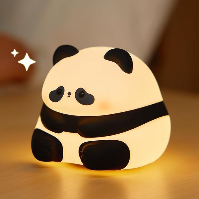White- Baby Panda Lamp Color Galaxy Star Projector Night Light – 360° Nebula Lamp