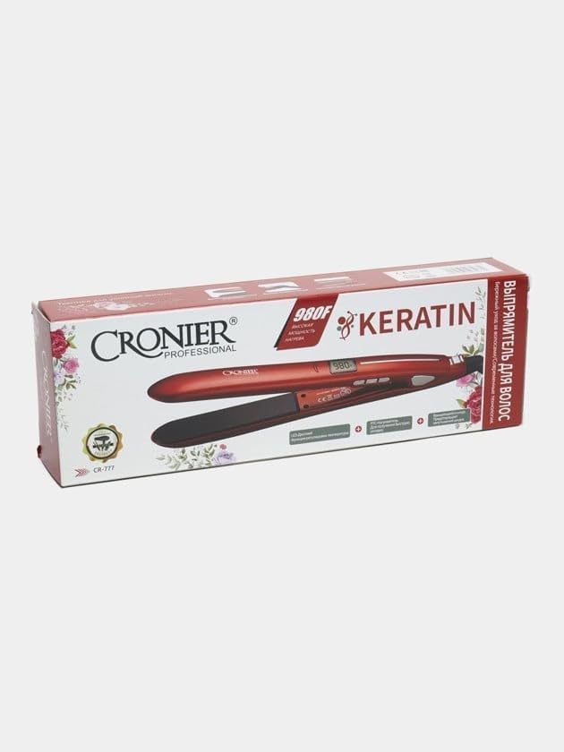 Professional Ceramic Hair Straightener With LED Display
