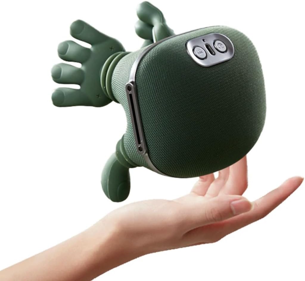 Wireless Heated Neck Massager Pillow – 4D Shiatsu Kneading