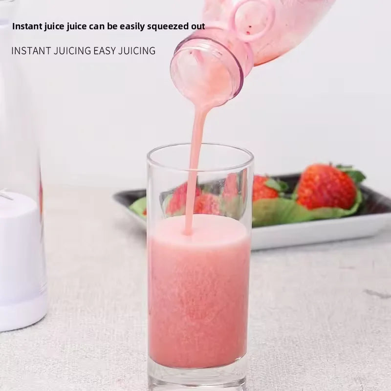Portable USB Juicer Cup 420 ml – Rechargeable Mini Blender