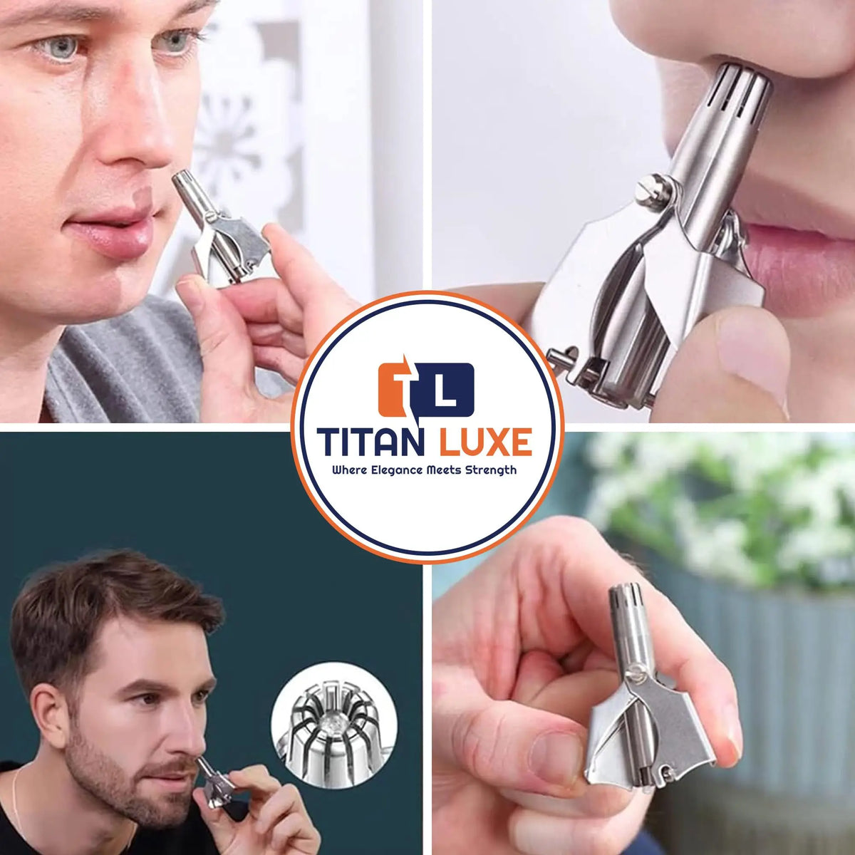 Ear And Nose Hair Trimmer – Manual, Painless, Washable
