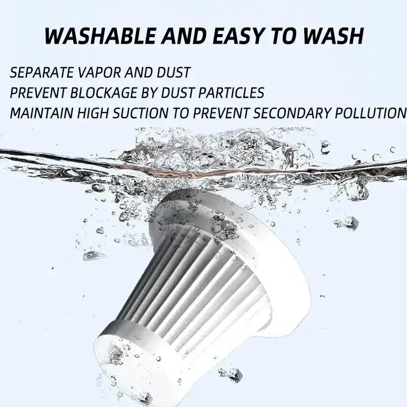 Cordless Handheld Car Vacuum Cleaner – 120W Strong Suction