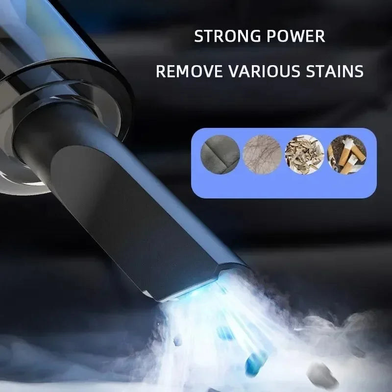 Cordless Car Vacuum Cleaner USB Rechargeable 120W Suction