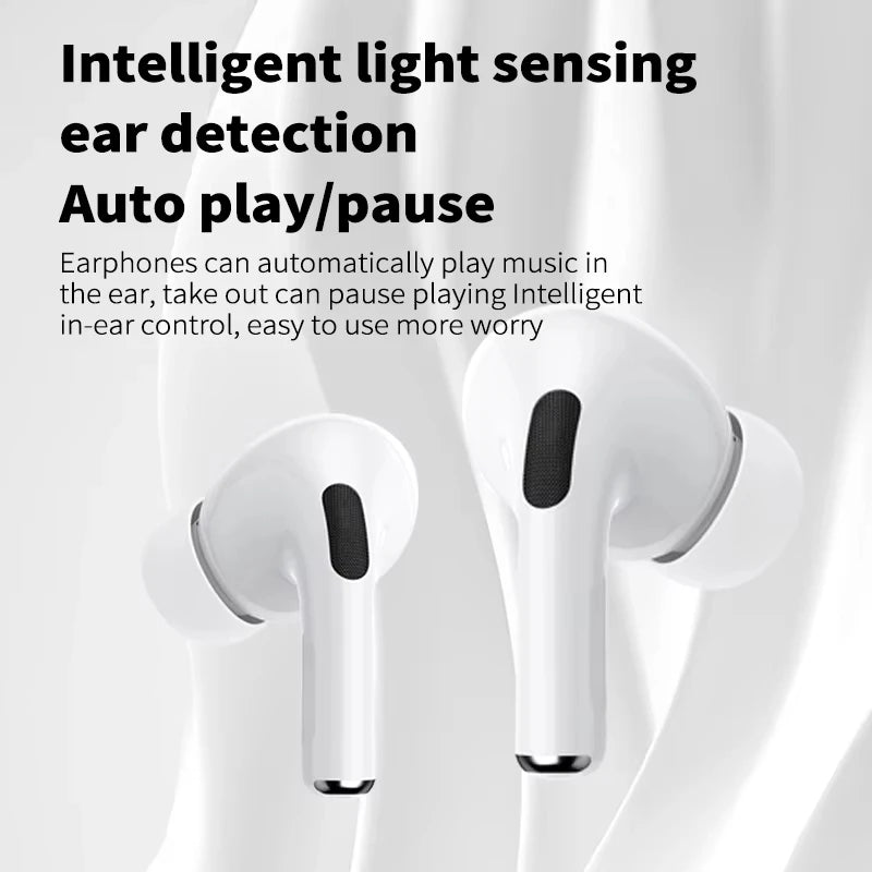 Wireless Bluetooth Earbuds With Mic – Noise Cancelling