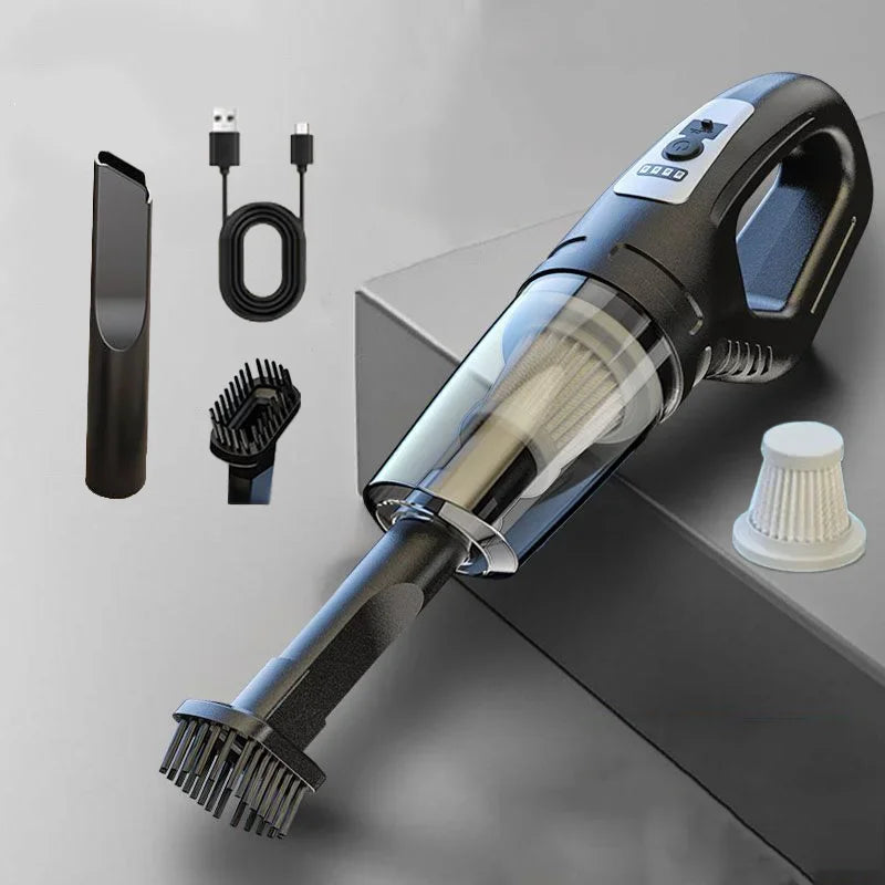 Cordless Car Vacuum Cleaner USB Rechargeable 120W Suction