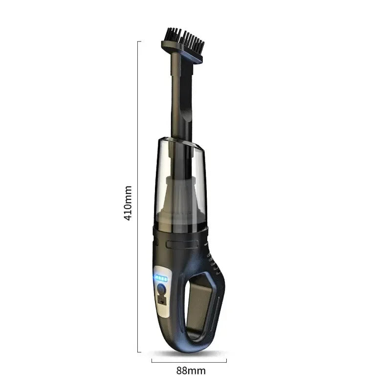 Cordless Car Vacuum Cleaner USB Rechargeable 120W Suction
