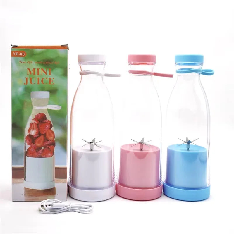 Portable USB Juicer Cup 420 ml – Rechargeable Mini Blender
