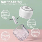 Mini Electric Food Chopper 250 ml USB Rechargeable