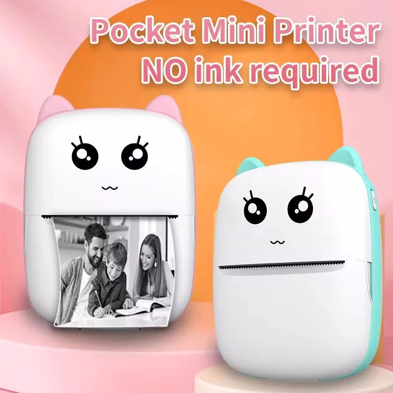 Portable Bluetooth Thermal Photo Printer 58 mm